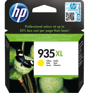 HP 935XL Jaune - Cartouche d'encre grande capacité HP d'origine (C2P26AE)