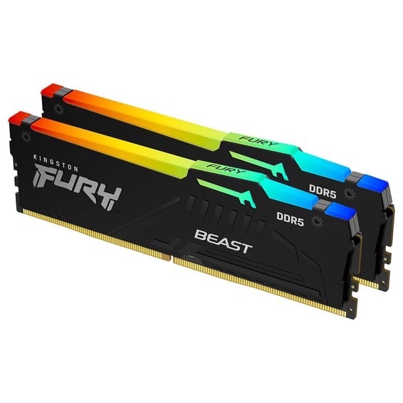 Kingston FURY Beast RGB 64 Go (2 x 32 Go) DDR5 6400 MHz CL32