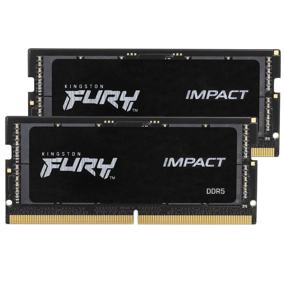 Kingston FURY Impact SO-DIMM 32 Go (2 x 16 Go) DDR5 6000 MHz CL38