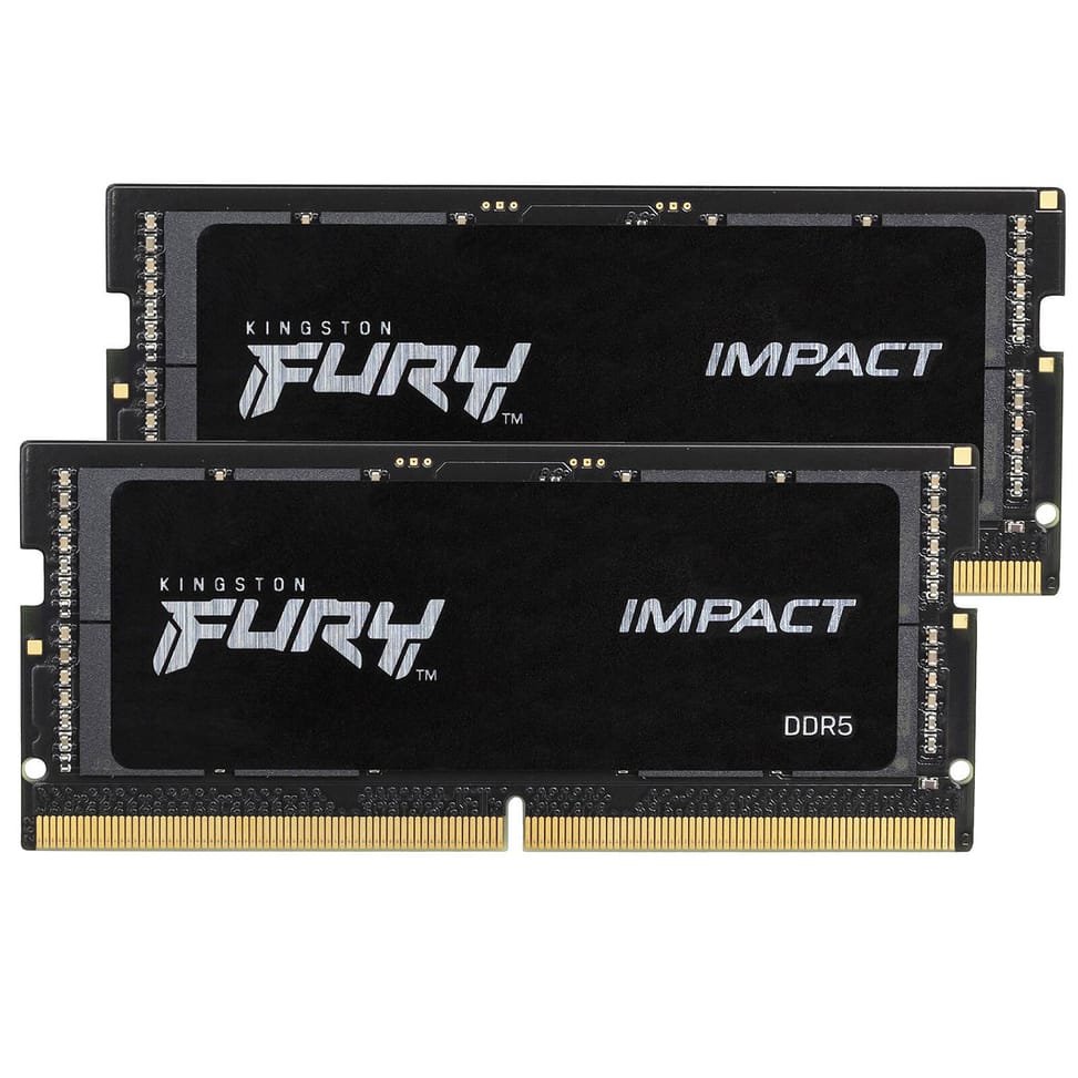Kingston FURY Impact SO-DIMM 32 Go (2 x 16 Go) DDR5 6400 MHz CL38 — image 1