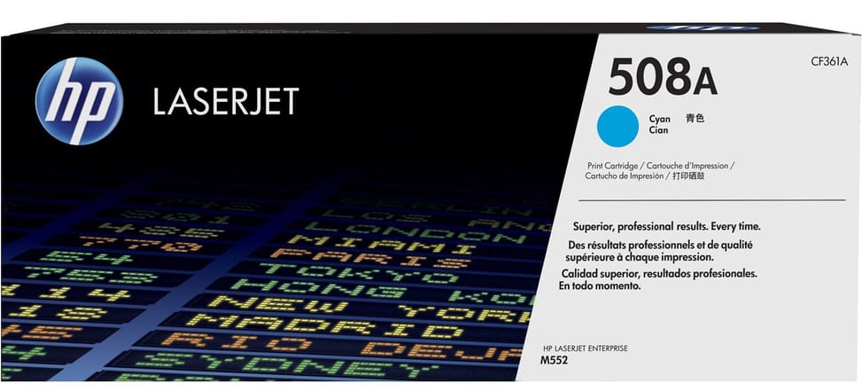 HP 508A Cyan (CF361A) - Original HP LaserJet Toner — image 1