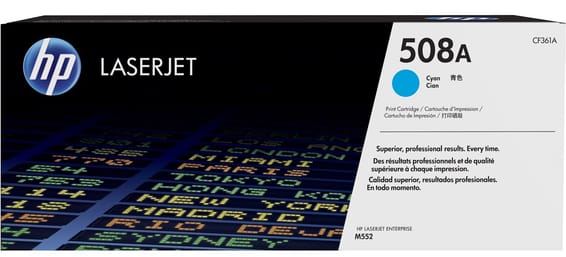 HP 508A Cyan (CF361A) - Toner HP LaserJet d'origine