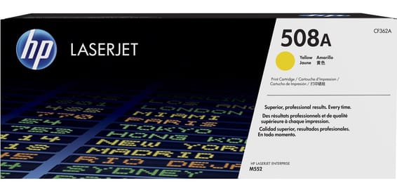HP 508A Jaune (CF362A) - Toner HP LaserJet d'origine