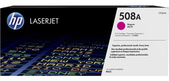 HP 508A Magenta (CF363A) - Toner HP LaserJet d'origine