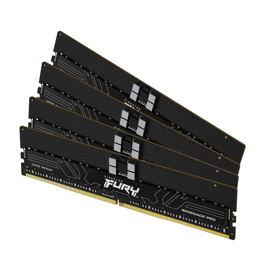 RAM PC Kingston FURY Renegade Pro 128 Go (4 x 32 Go) DDR5 6400 MHz CL32 — image 1