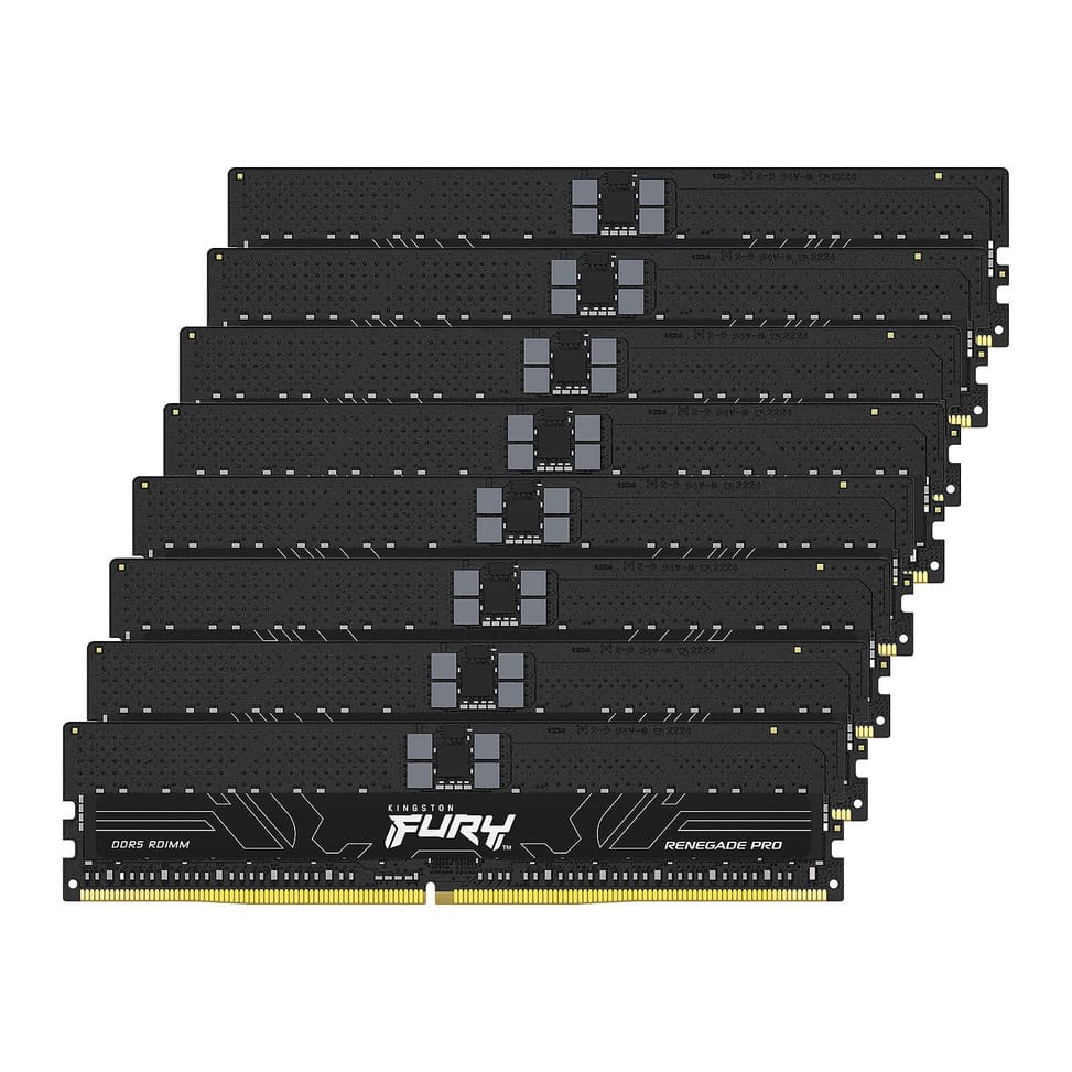 RAM PC Kingston FURY Renegade Pro 256 Go (8 x 32 Go) DDR5 5600 MHz CL28 — image 1