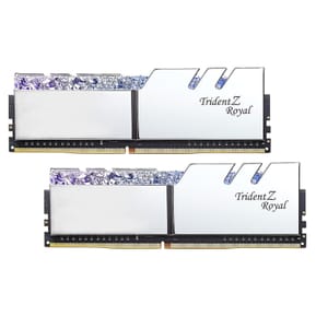 G.Skill Trident Z Royal 16 Go (2 x 8 Go) DDR4 3600 MHz CL16 - Argent