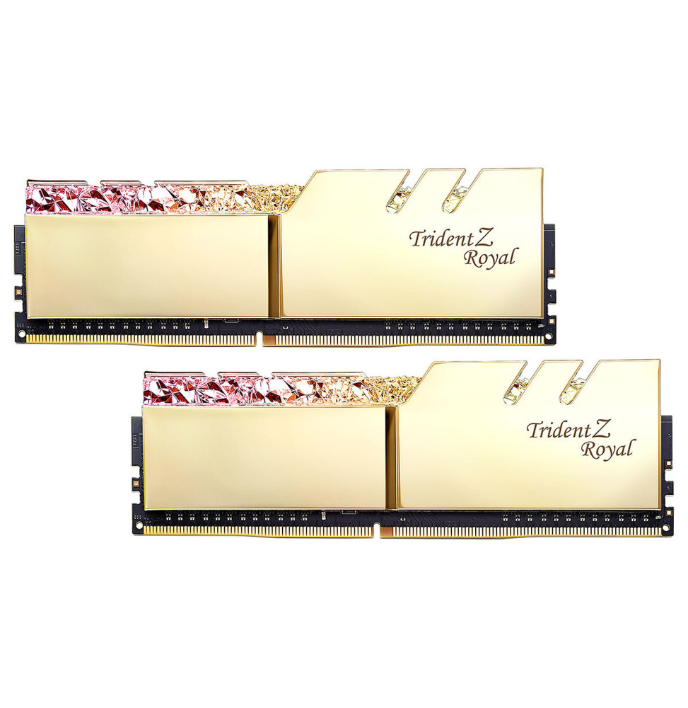 G.Skill Trident Z Royal 32 Go (2 x 16 Go) DDR4 4266 MHz CL19 - Or