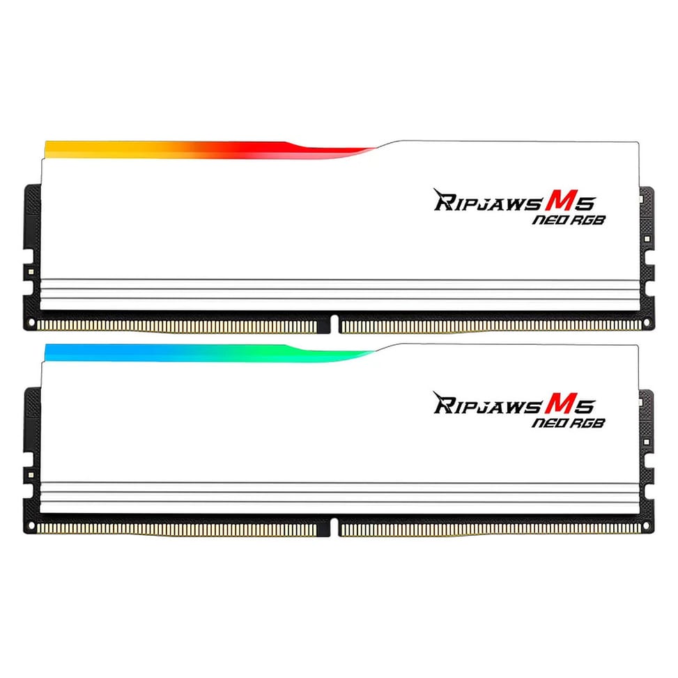 G.Skill Ripjaws M5 Neo RGB 64 Go (2 x 32 Go) DDR5 6000 MHz CL30 - Blanc — image 2