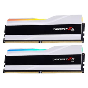 G.Skill Trident Z5 RGB 32 Go (2 x 16 Go) DDR5 6000 MHz CL32 - Blanc