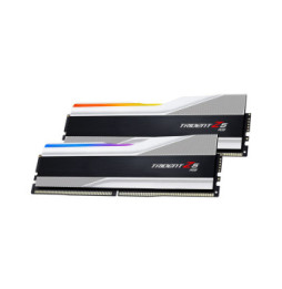 G.Skill Trident Z5 RGB 32 Go (2 x 16 Go) DDR5 6400 MHz CL32 - Argent