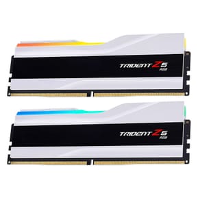 G.Skill Trident Z5 RGB 32 Go (2 x 16 Go) DDR5 7200 MHz CL34 - Blanc