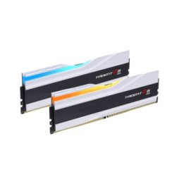 G.Skill Trident Z5 RGB 32 Go (2 x 16 Go) DDR5 7200 MHz CL34 - Blanc