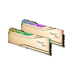 G.Skill Trident Z5 Royal 48 Go (2 x 24 Go) DDR5 8000 MHz CL40 - Or