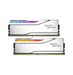 G.Skill Trident Z5 Royal Neo 32 Go (2 x 16 Go) DDR5 6000 MHz CL26 - Argent