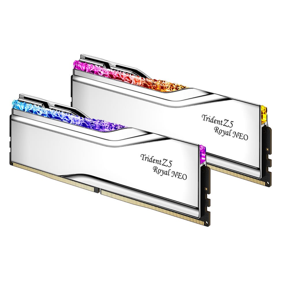 G.Skill Trident Z5 Royal Neo 32 Go (2 x 16 Go) DDR5 6400 MHz CL30 - Argent — image 3