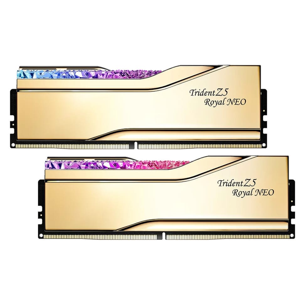 G.Skill Trident Z5 Royal Neo 32 Go (2 x 16 Go) DDR5 6400 MHz CL30 - Or — image 2