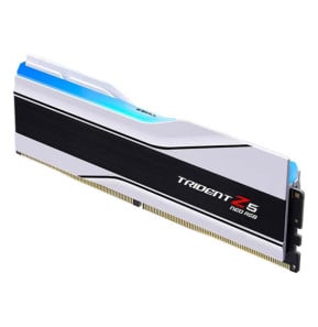G.Skill Trident Z5 Neo RGB Series 32 Go (2 x 16 Go) DDR5 6000 MHz CL26 - Blanc
