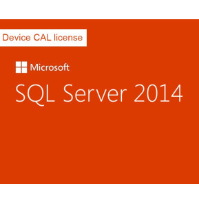 Device CAL licence pour SQL Server 2014 Standard Edition server