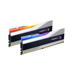 G.Skill Trident Z5 RGB 32 Go (2 x 16 Go) DDR5 7600 MHz CL36 - Argent