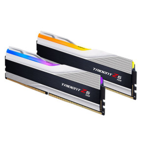 G.Skill Trident Z5 RGB 32 Go (2 x 16 Go) DDR5 8000 MHz CL38 - Argent