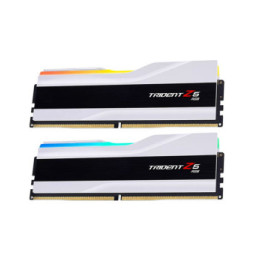G.Skill Trident Z5 RGB 48 Go (2 x 24 Go) DDR5 8000 MHz CL38 - Blanc