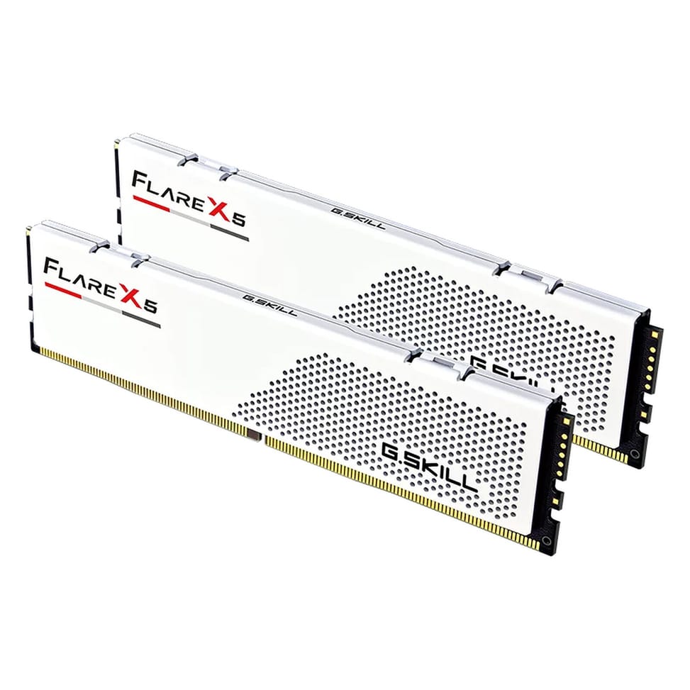 G.Skill Flare X5 Series Low Profile 32 Go (2x 16 Go) DDR5 6000 MHz CL28 - Blanc — image 3