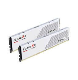G.Skill Flare X5 Series Low Profile 32 Go (2x 16 Go) DDR5 6400 MHz CL32 - Blanc