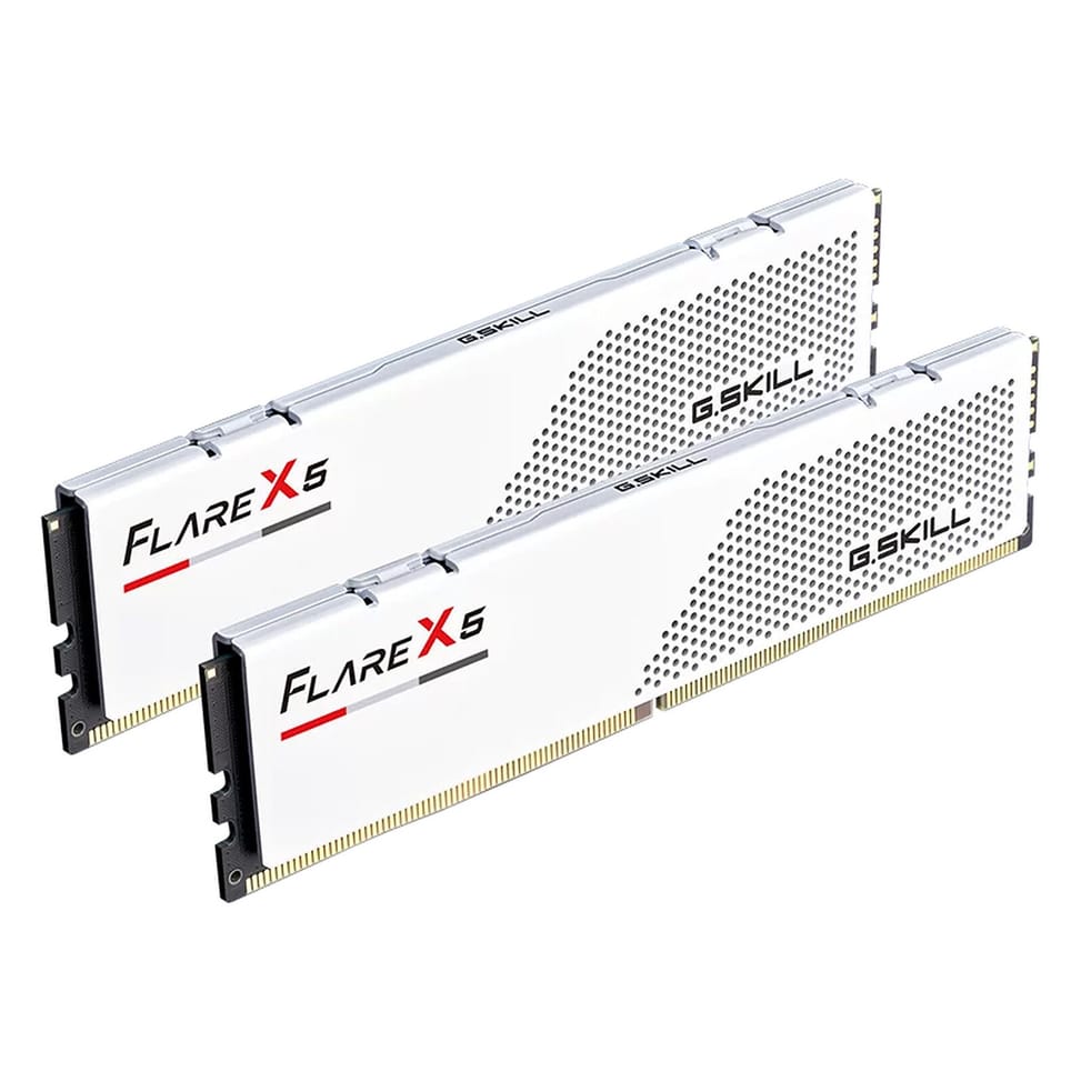 G.Skill Flare X5 Series Low Profile 48 Go (2 x 24 Go) DDR5 6000 MHz CL30 - Blanc — image 2