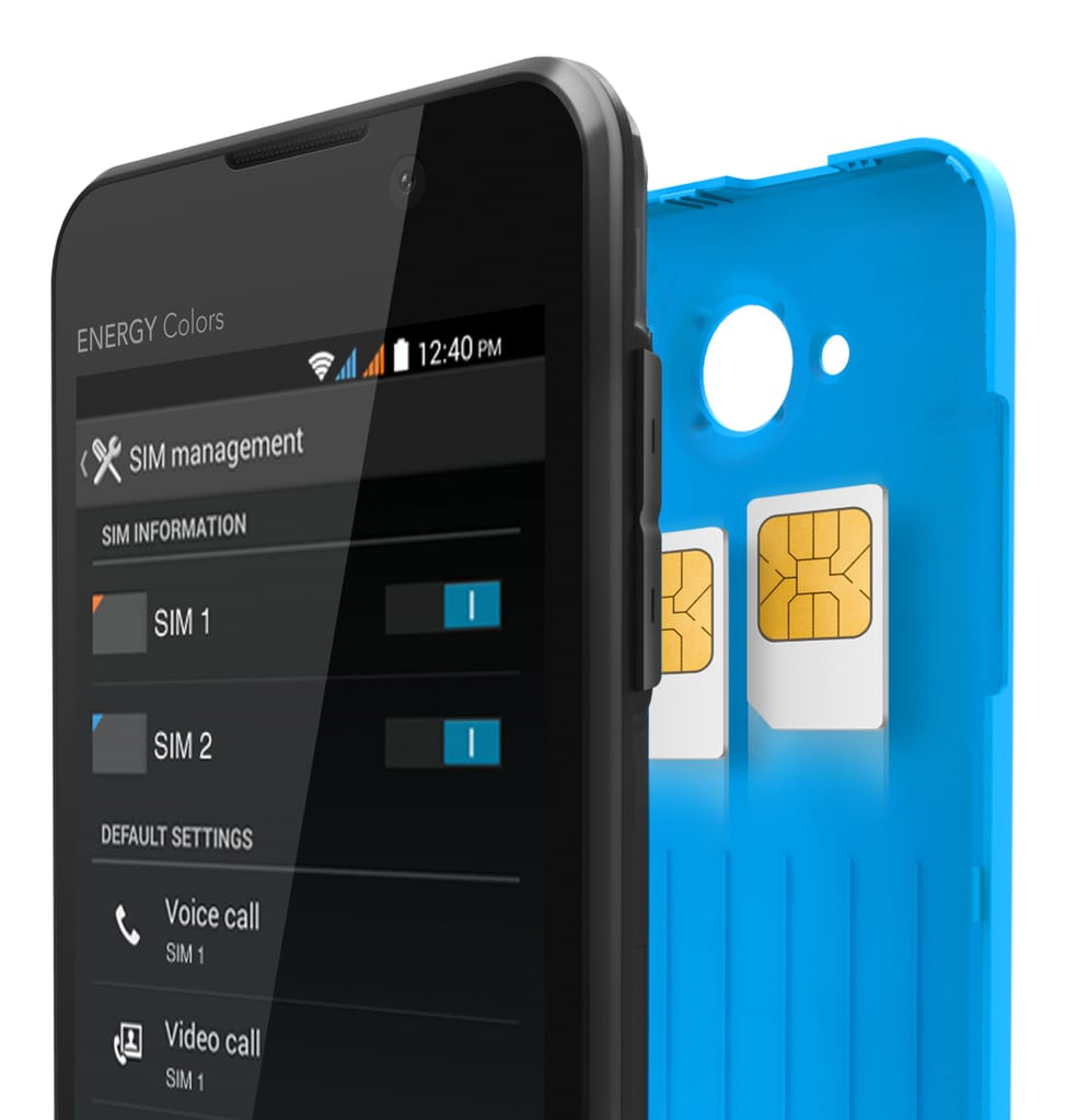 Smartphone Energy Sistem Phone Colors - Dual SIM
