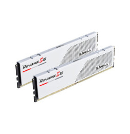 G.Skill RipJaws S5 Low Profile 32 Go (2 x 16 Go) DDR5 6000 MHz CL36 - Blanc