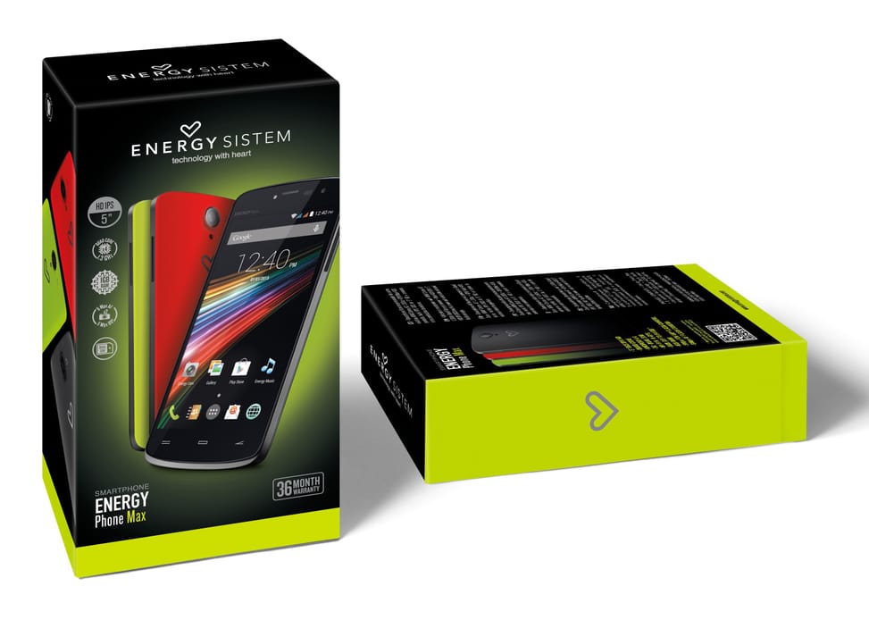 Smartphone Energy Sistem Phone MAX - Dual SIM