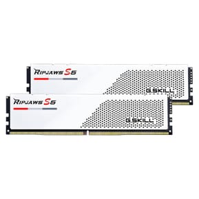 G.Skill RipJaws S5 Low Profile 32 Go (2 x 16 Go) DDR5 6400 MHz CL36 - Blanc