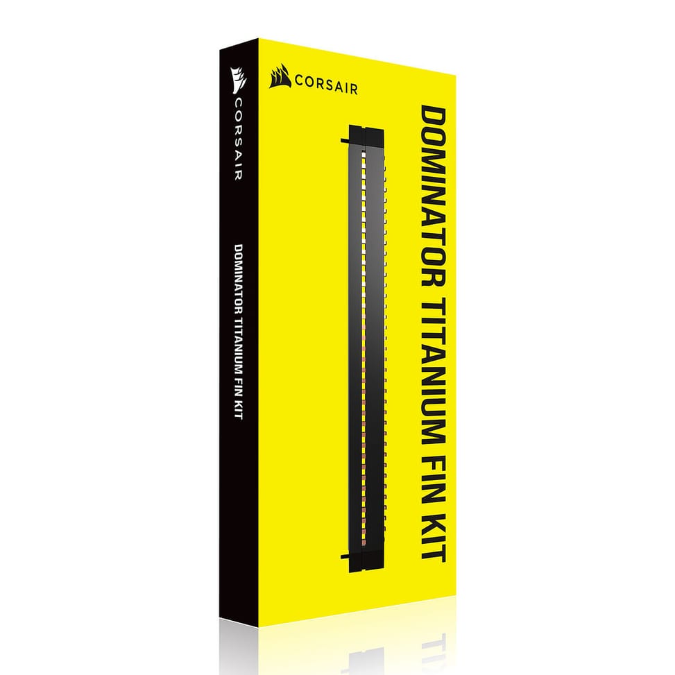 Corsair Dominator Titanium Fin Accessory Kit (Noir) — image 5