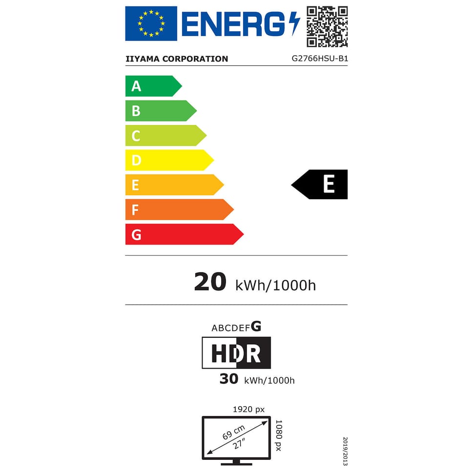 iiyama 27" LED - G-MASTER G2766HSU-B1 Red Eagle — image 5