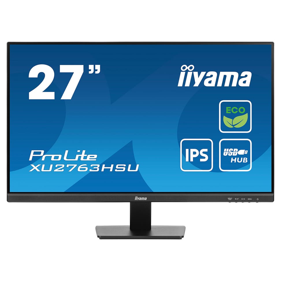 iiyama 27" LED - ProLite XU2763HSU-B1 — image 1