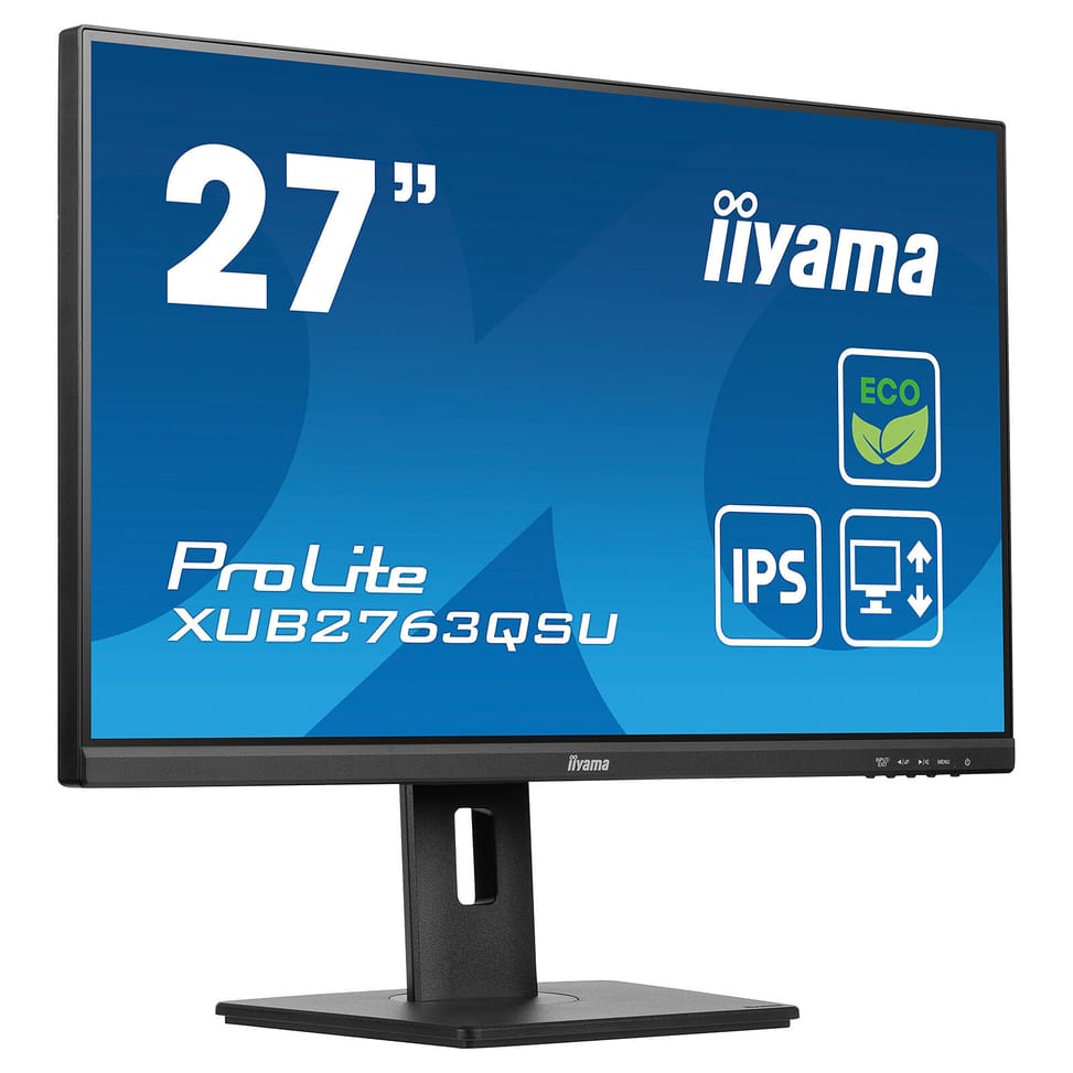 iiyama 27" LED - ProLite XUB2763QSU-B1 — image 2