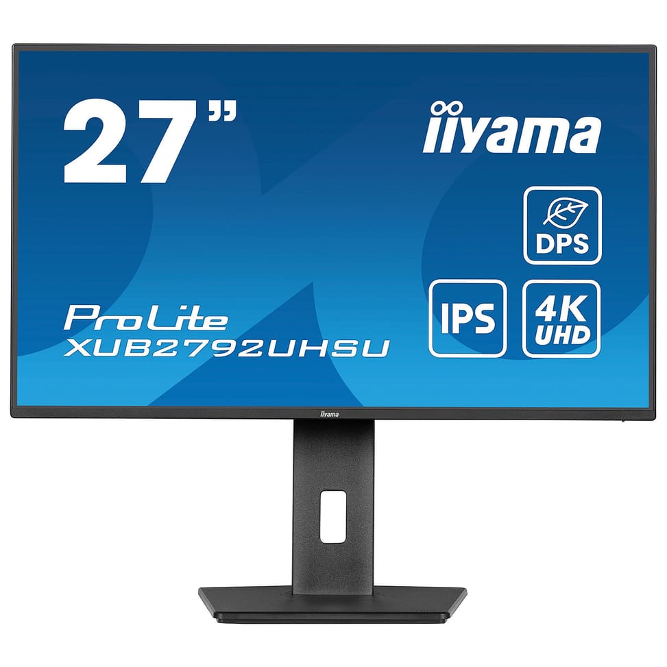iiyama 27" LED - ProLite XUB2792UHSU-B6 — image 1