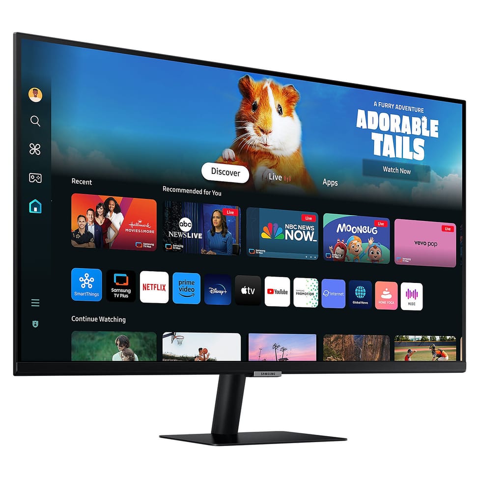 Samsung 27" LED - Smart Monitor M5 S27DM500EU — image 2