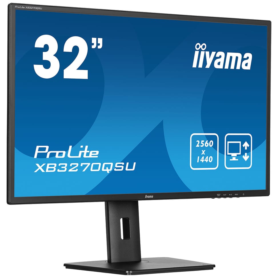 iiyama 31.5" LED - ProLite XB3270QSU-B1 — image 2