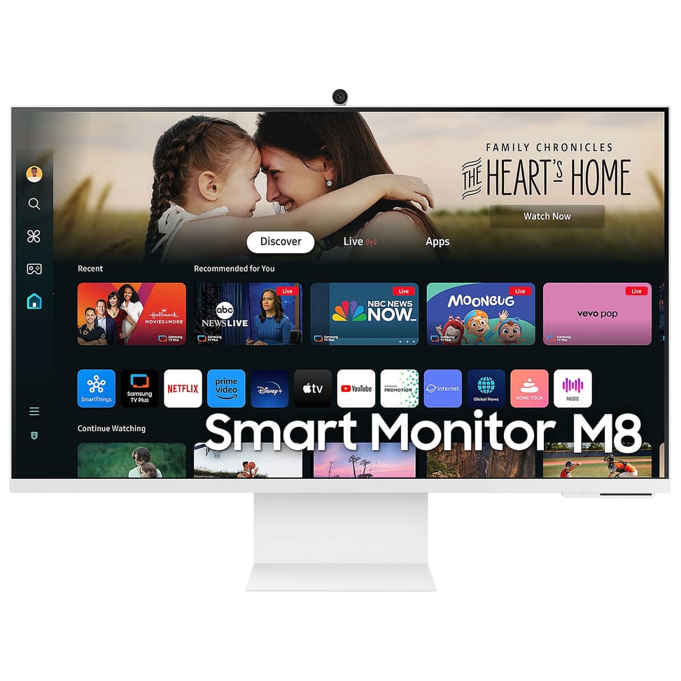 Samsung 32" LED - Smart Monitor M8 S32DM801UU — image 1