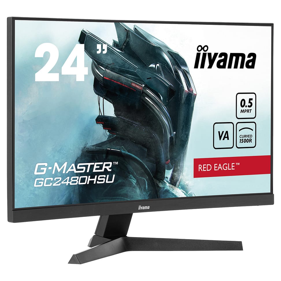 iiyama 23.6" LED - G-Master GC2480HSU-B1 Red Eagle — image 2