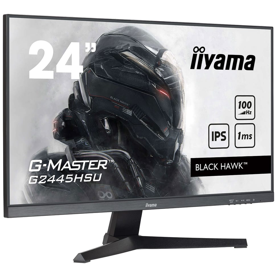 iiyama 23.8" LED - G-Master G2445HSU-B2 Black Hawk — image 2