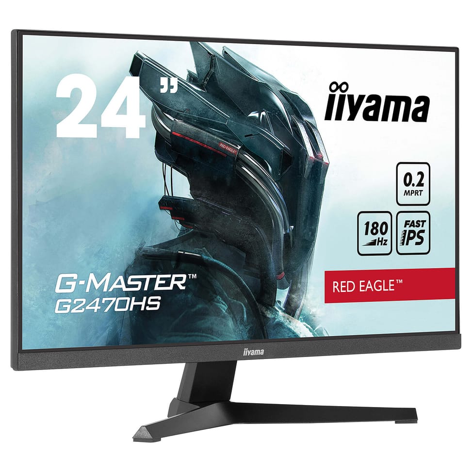 iiyama 23.8" LED - G-Master G2470HS-B1 Red Eagle — image 2