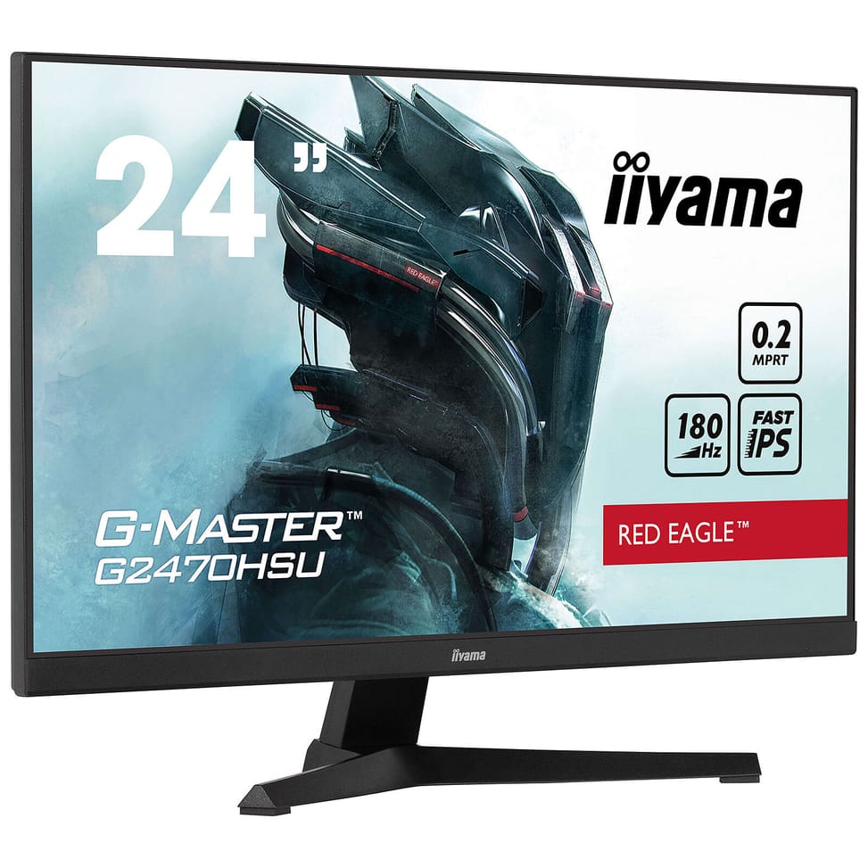 iiyama 23.8" LED - G-Master G2470HSU-B6 Red Eagle — image 2