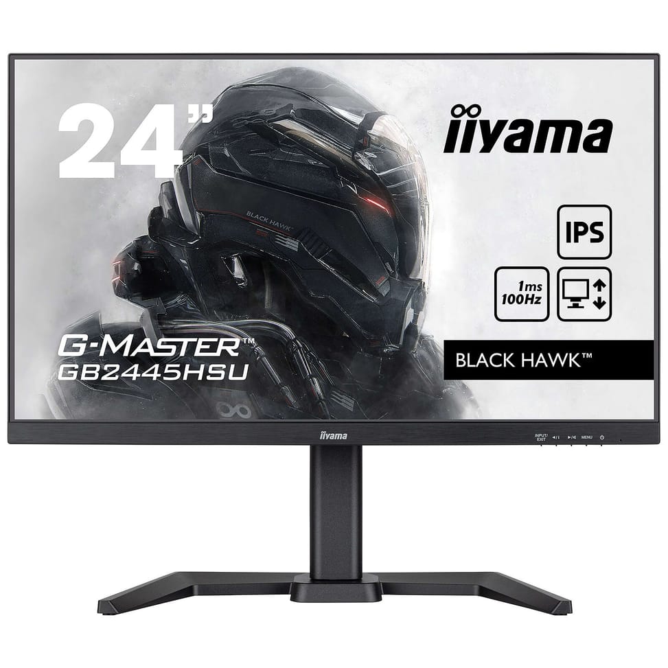 iiyama 23.8" LED - G-Master GB2445HSU-B2 Black Hawk — image 1