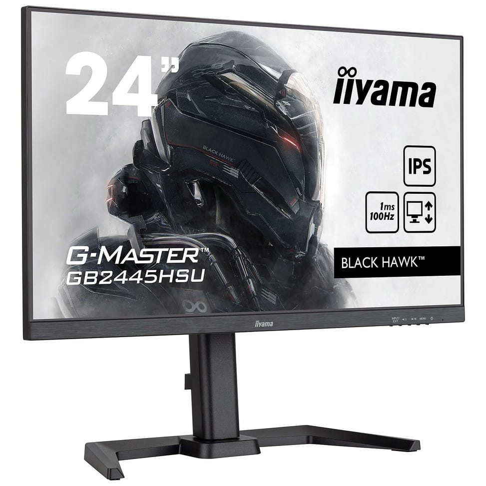 iiyama 23.8" LED - G-Master GB2445HSU-B2 Black Hawk — image 2