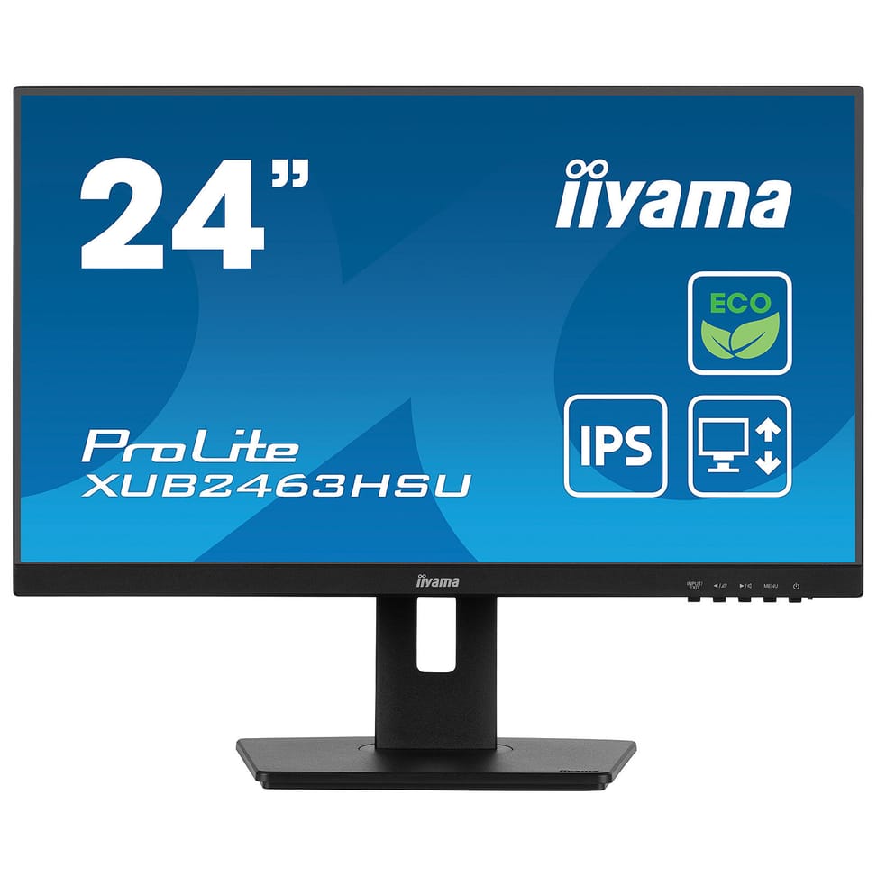 iiyama 23.8" LED - ProLite XUB2463HSU-B1 — image 1
