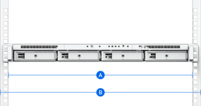 Kit rail monté Synology RKM114 pour RackStation (RKM114) — image 3