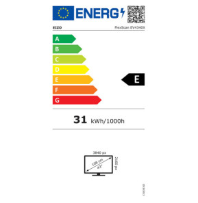 EIZO 42.5" LED - FlexScan EV4340X-BK